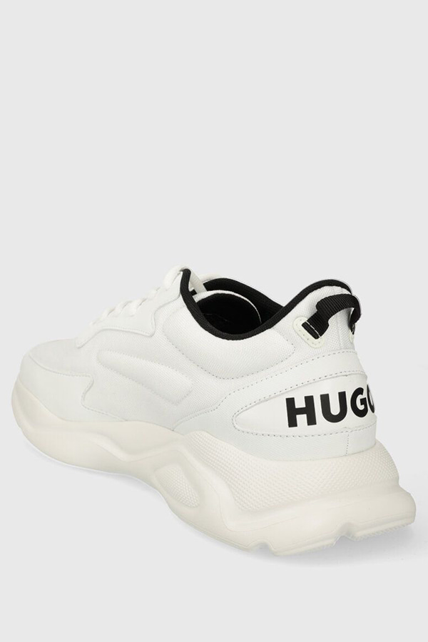 ΑΝΔΡΙΚΑ ΠΑΠΟΥΤΣΙΑ SNEAKERS HUGO - 101 ΛΕΥΚΟ